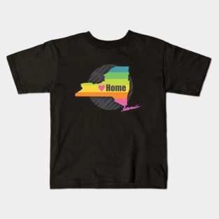 New York is my Home Kids T-Shirt